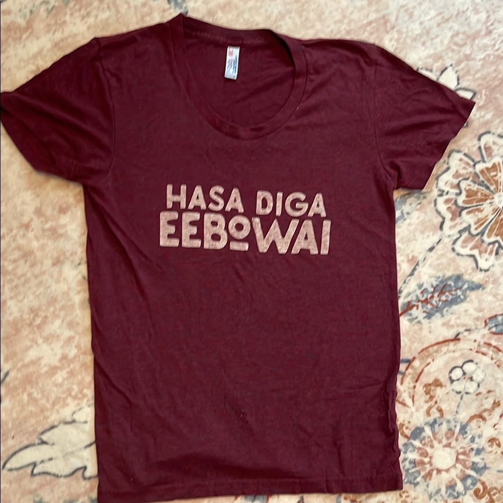 Hasa Diga Eebowai T shirt from Book of Mormon